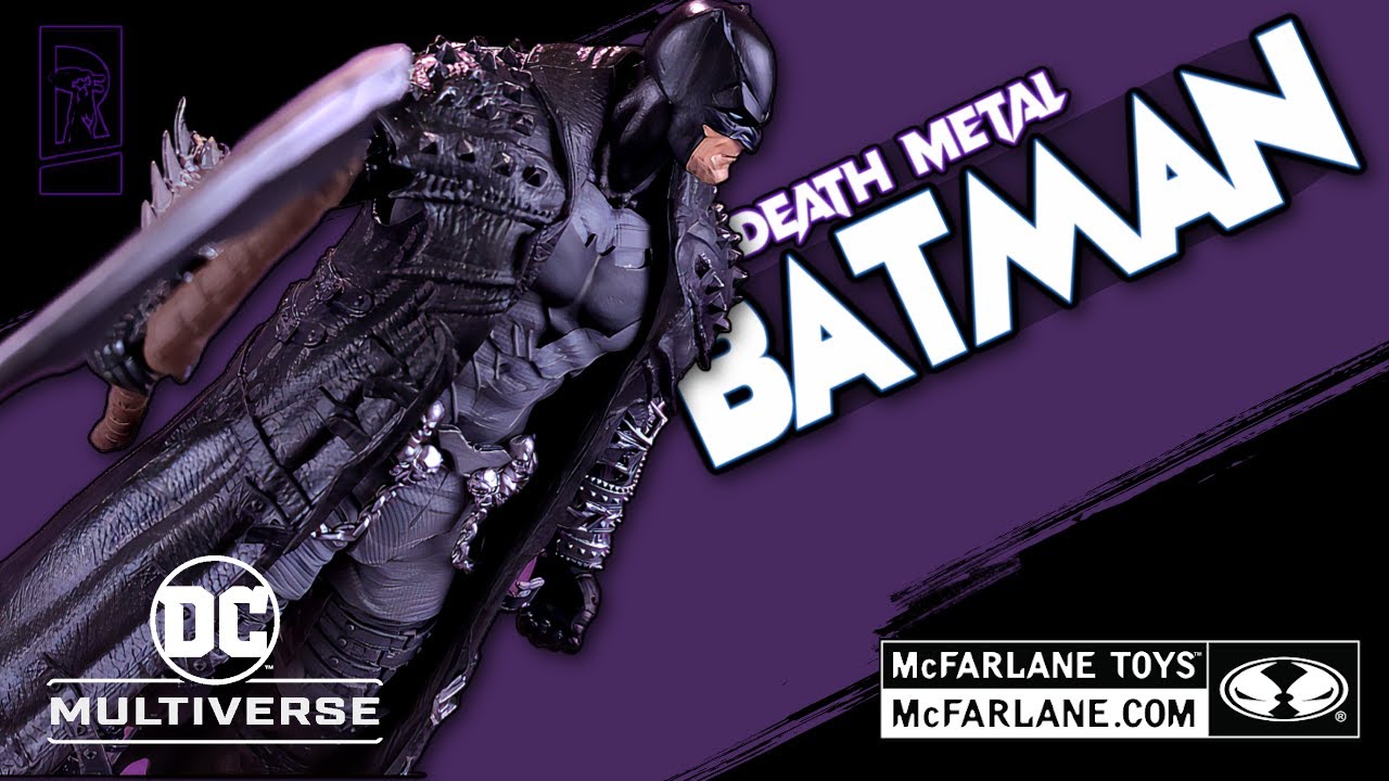 McFarlane Toys DC Multiverse Death Metal Batman Figure Review