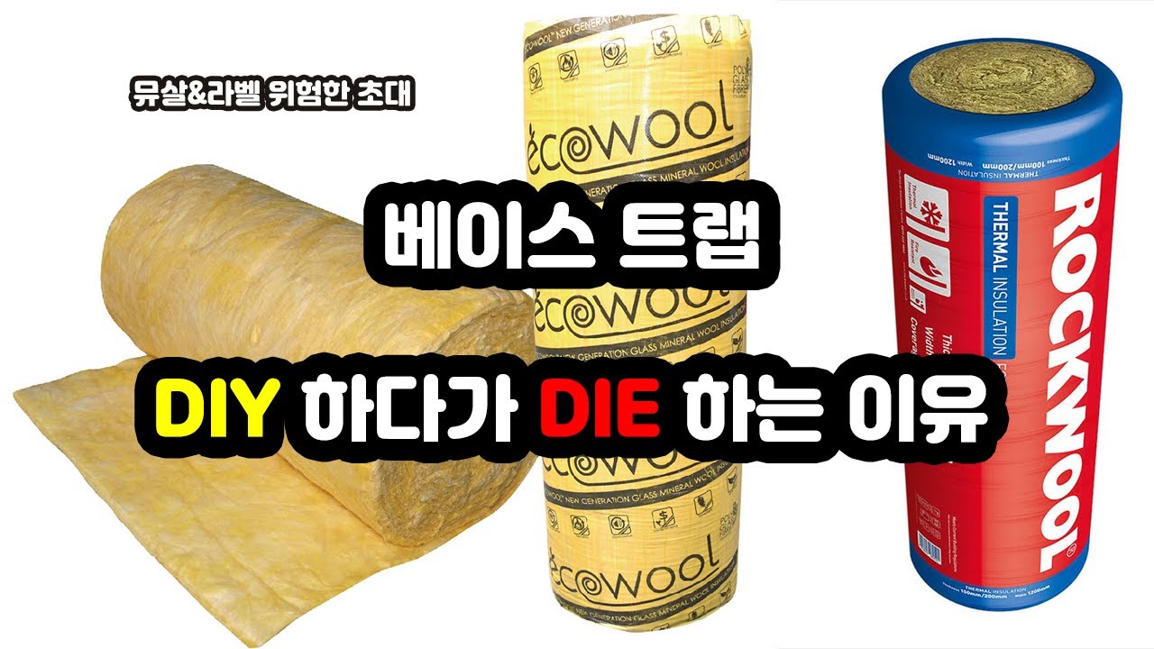 베이스트랩! 열심히 DIY했는데,  왜 효과가 없는 걸까요? - 유일사운드웍스