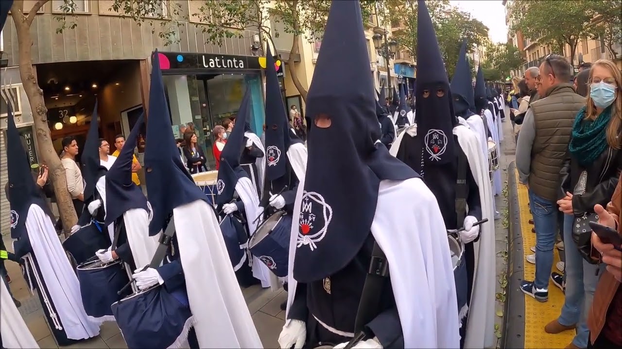 Semana Santa en Zaragoza 2022 - Cofradía del Prendimiento del Señor y el Dolor de la Madre de Dios.