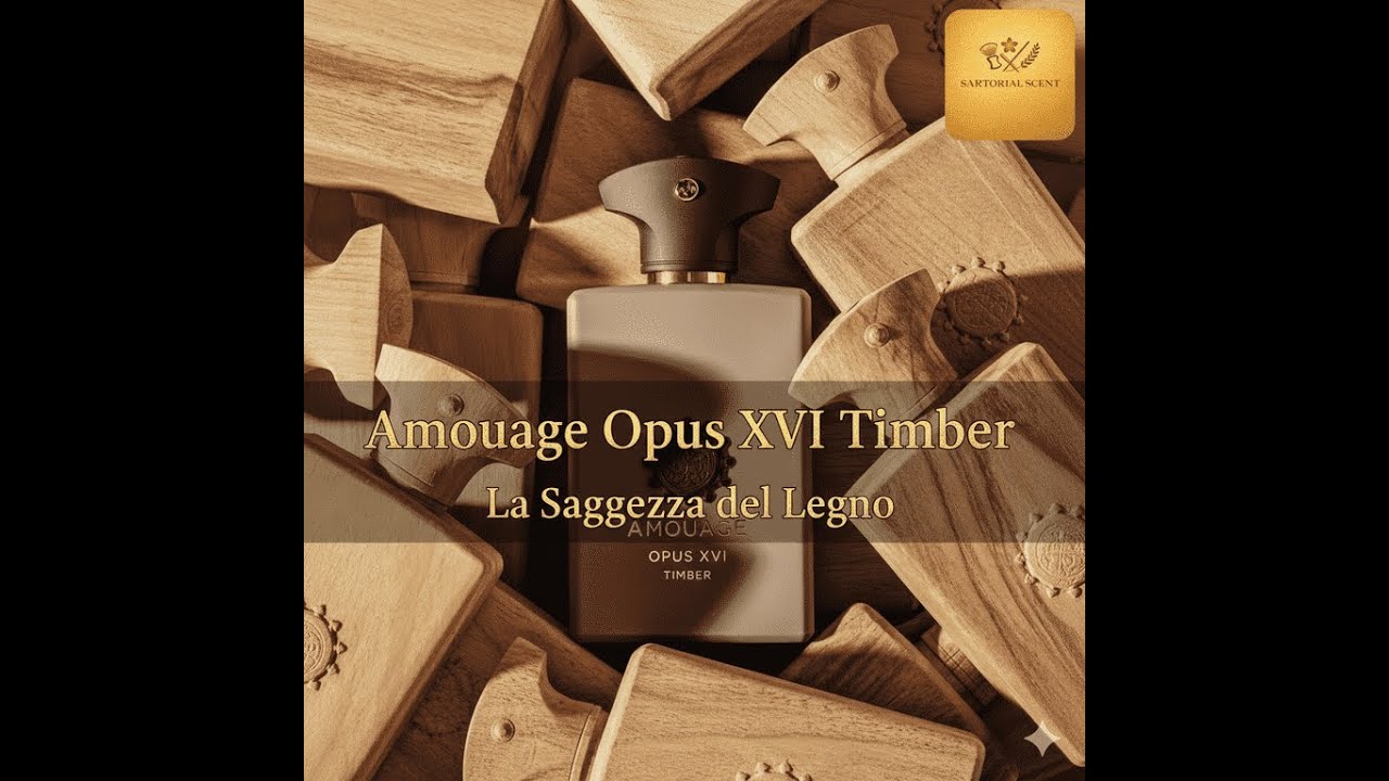 Amouage Opus Timber xvi la saggezza del legno