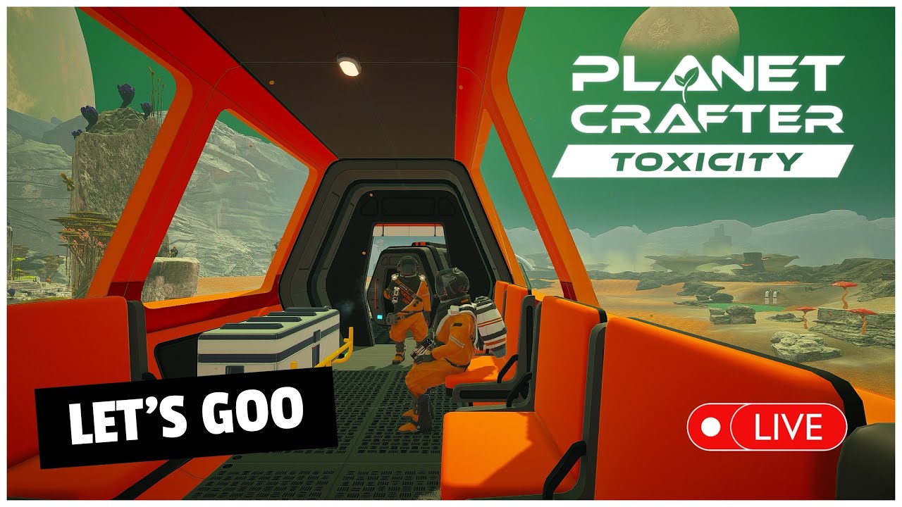 The cleanup continues in Planet Crafter Toxicity - LIVE