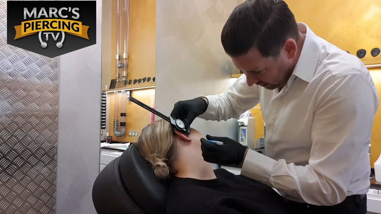 Low Conch Piercing 💉 kein 5. Ohrloch 💉 und Lobe Piercing Nr. 3 💉 Marc's Piercing TV