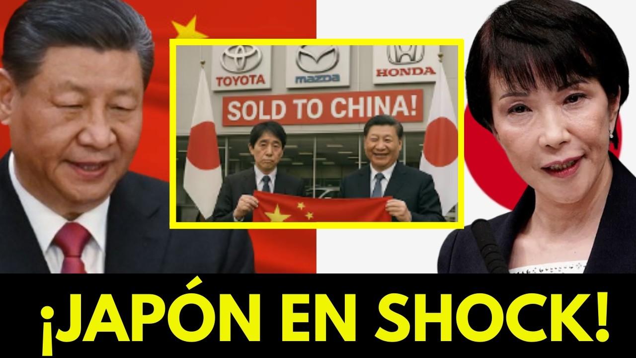China SACUDE a Japón comprando Toyota, Honda y Nissan con megaadquisiciones