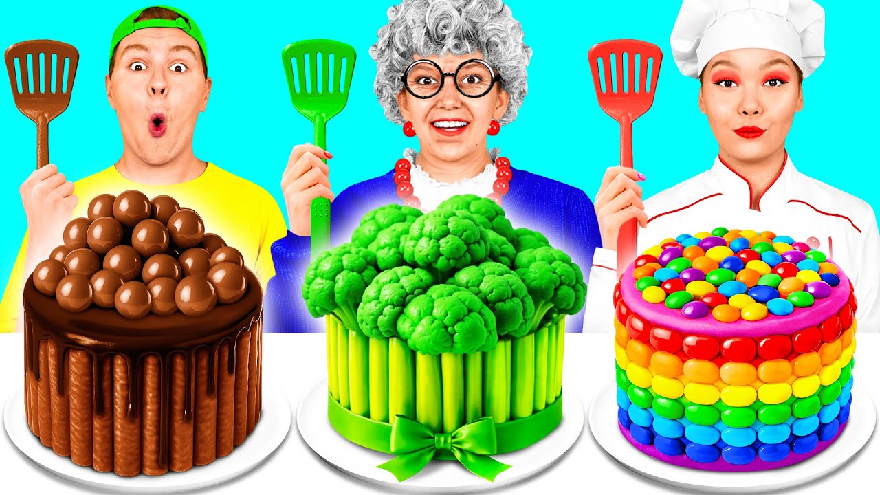 Кулинарный Челлендж: Я против Бабушки | Фантастические Лайфхаки с Едой от TaTaRa Challenge