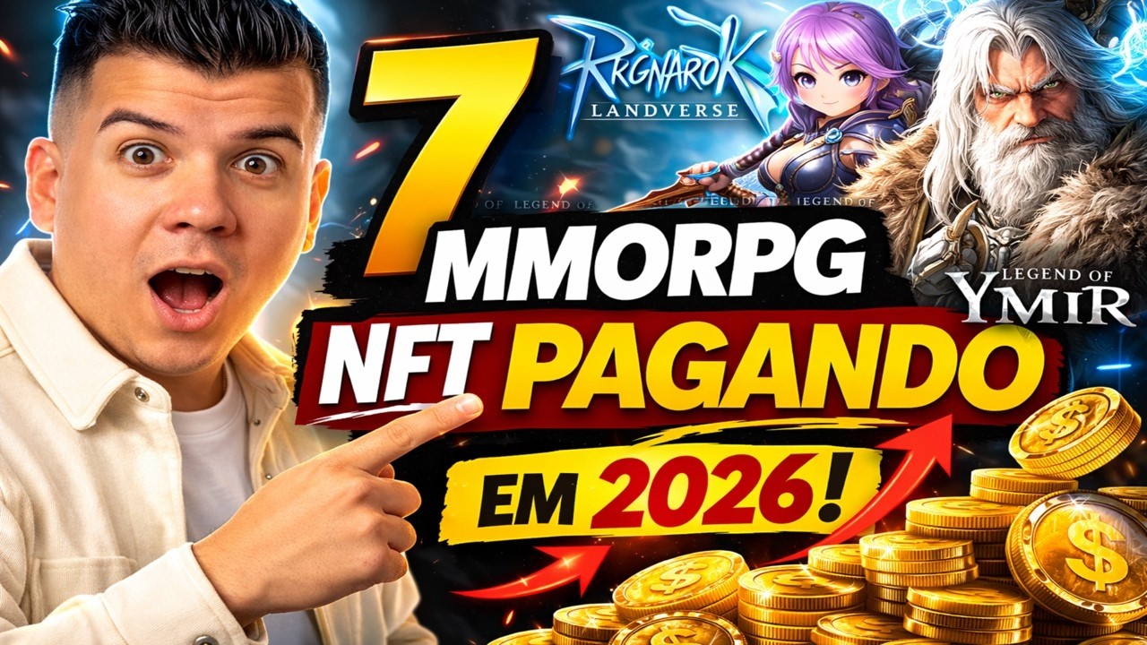 👉 7 MMORPG NFT QUE EST&Atilde;O PAGANDO (E OS QUE V&Atilde;O EXPLODIR EM 2026)