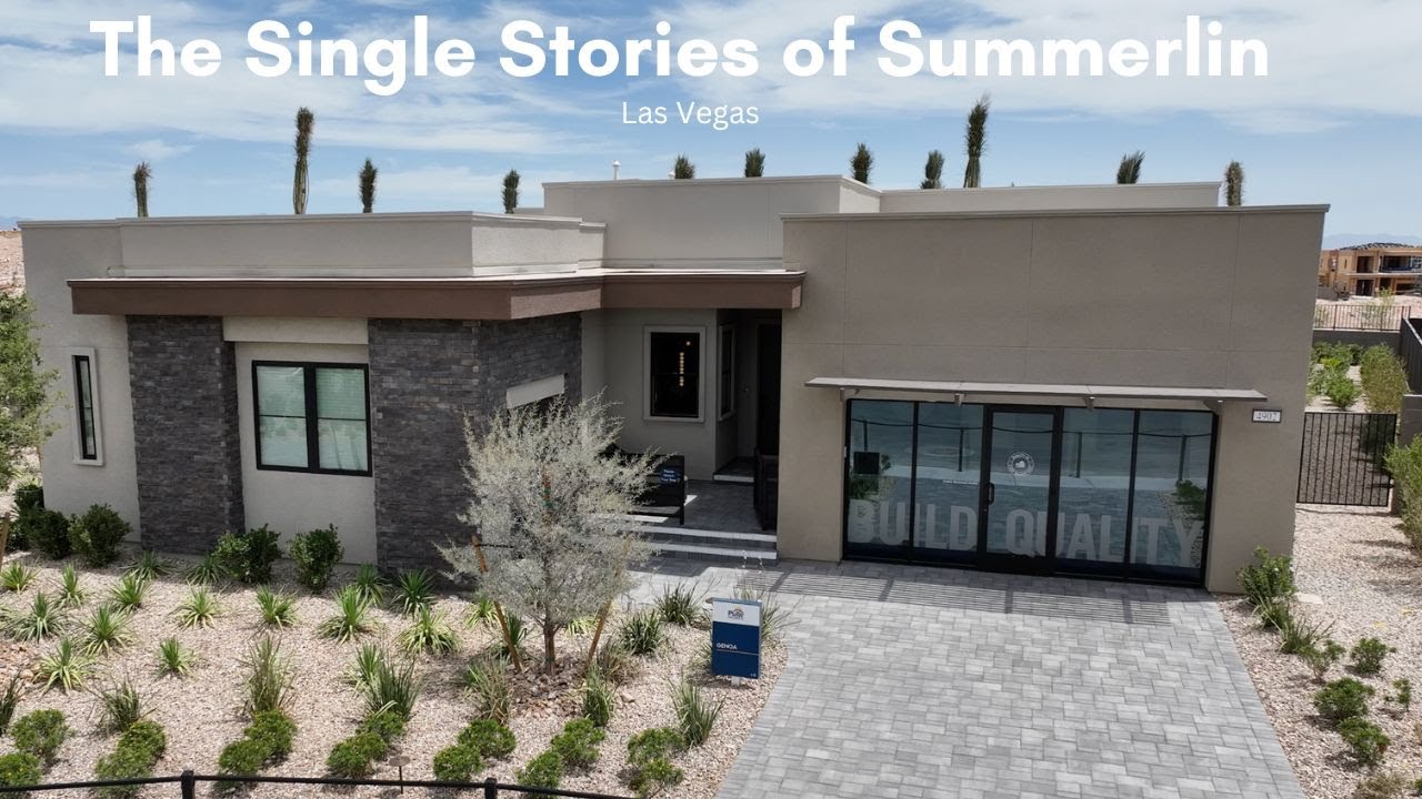 Incline at Ascension - Nowe luksusowe domy parterowe na sprzedaż w South Summerlin w Las Vegas - ...