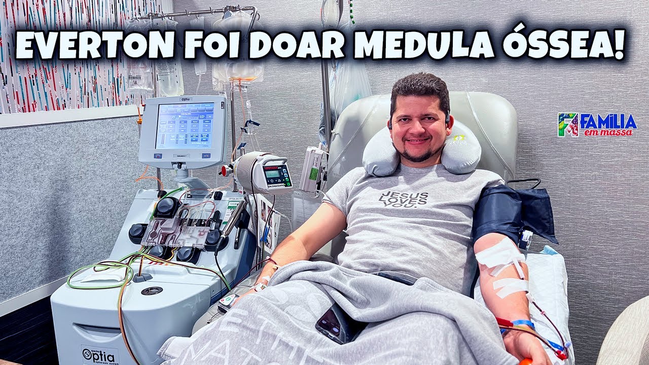 DOAÇÃO DE MEDULA ÓSSEA! / Acompanhei Everton Durante o Procedimento! 💕