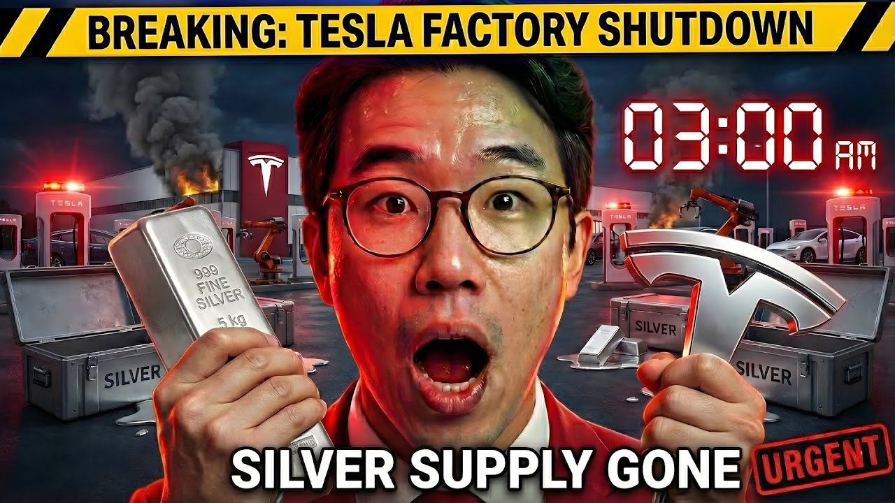 LEAKED: Tesla's 3AM Factory SHUTDOWN (Silver Supply GONE)