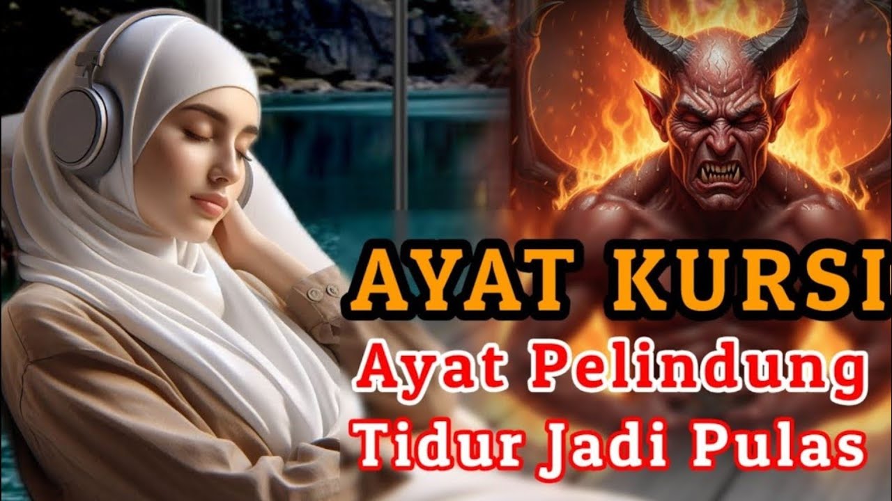 Ayat Kursi Pengusir Jin dan Setan | Bacaan Pengantar Tidur yang Menenangkan Hati dan Pikiran