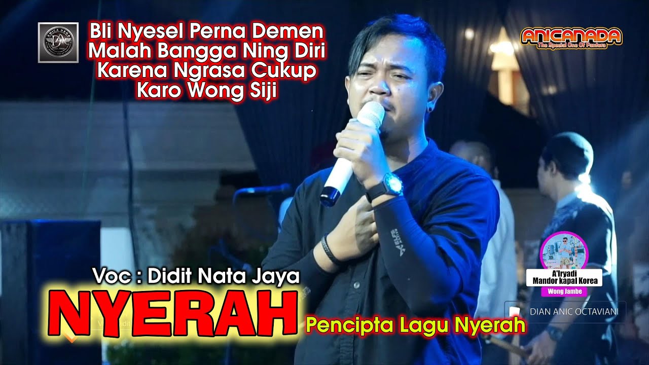 NYERAH - DIDIT NATA JAYA | BUKBER ALL CREW ANICA NADA | JUM'AT 05 APRIL 2024 | GEBANG - CIREBON