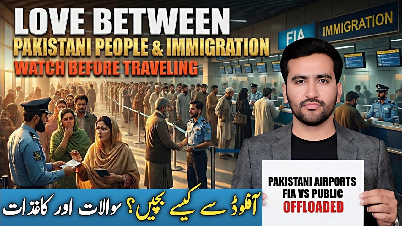 Pakistani Offloaded at Airports | What to Do | Offload se Kesy Bchen? FIA Immigration Q & A