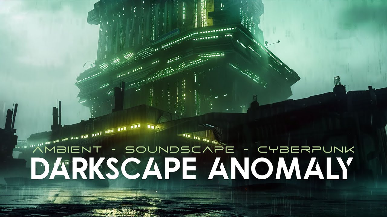 Darkscape Anomaly -  Relaxing Ambient Soundscape & Cyberpunk music (2 Hours)