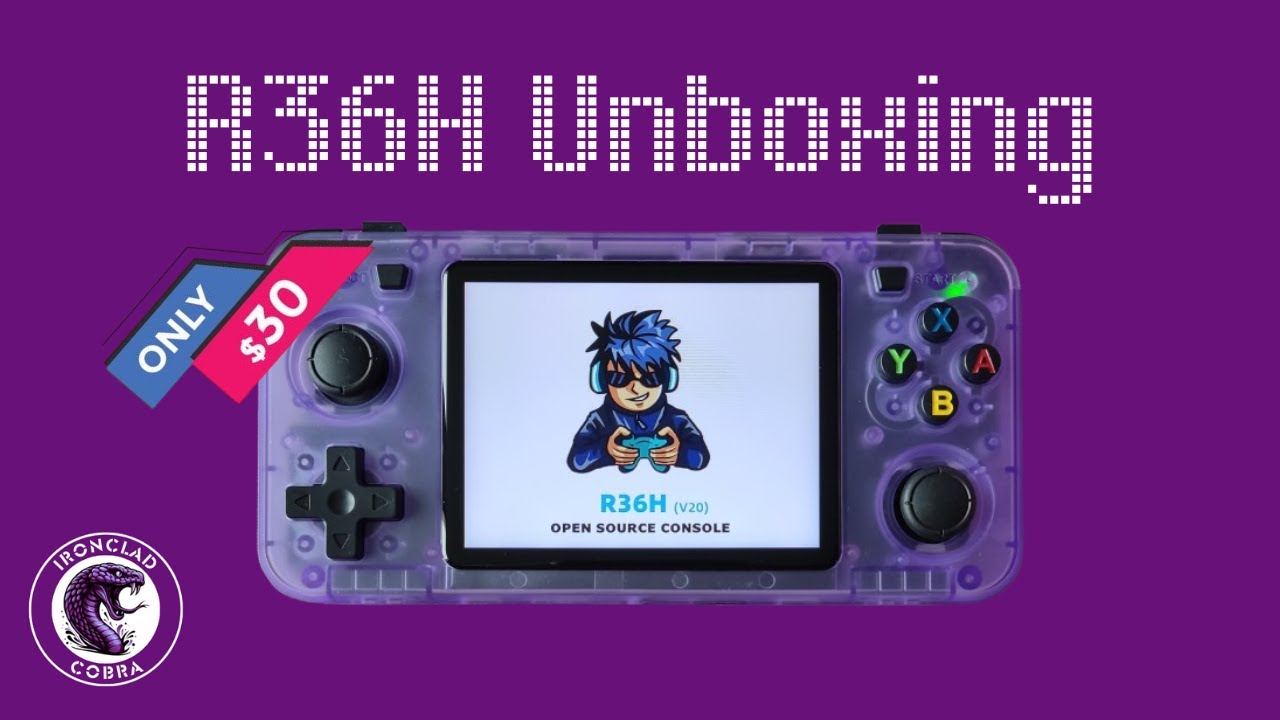 R36H Quick Unboxing/First Impressions &ndash; RK3326 Budget King!