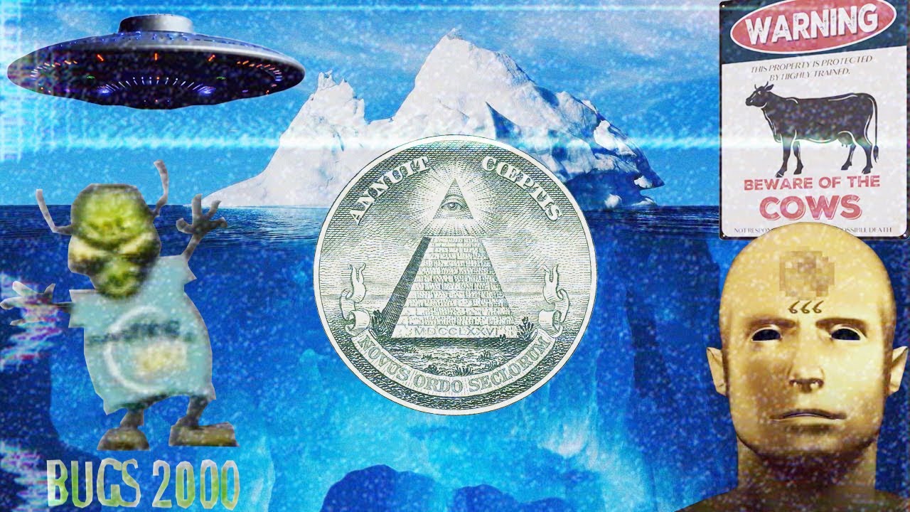2000s Internet Conspiracy and Myths Iceberg: Explained