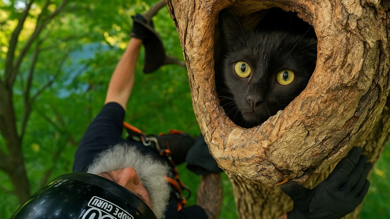 Hero Rescues 600+ Cats Stuck in Trees