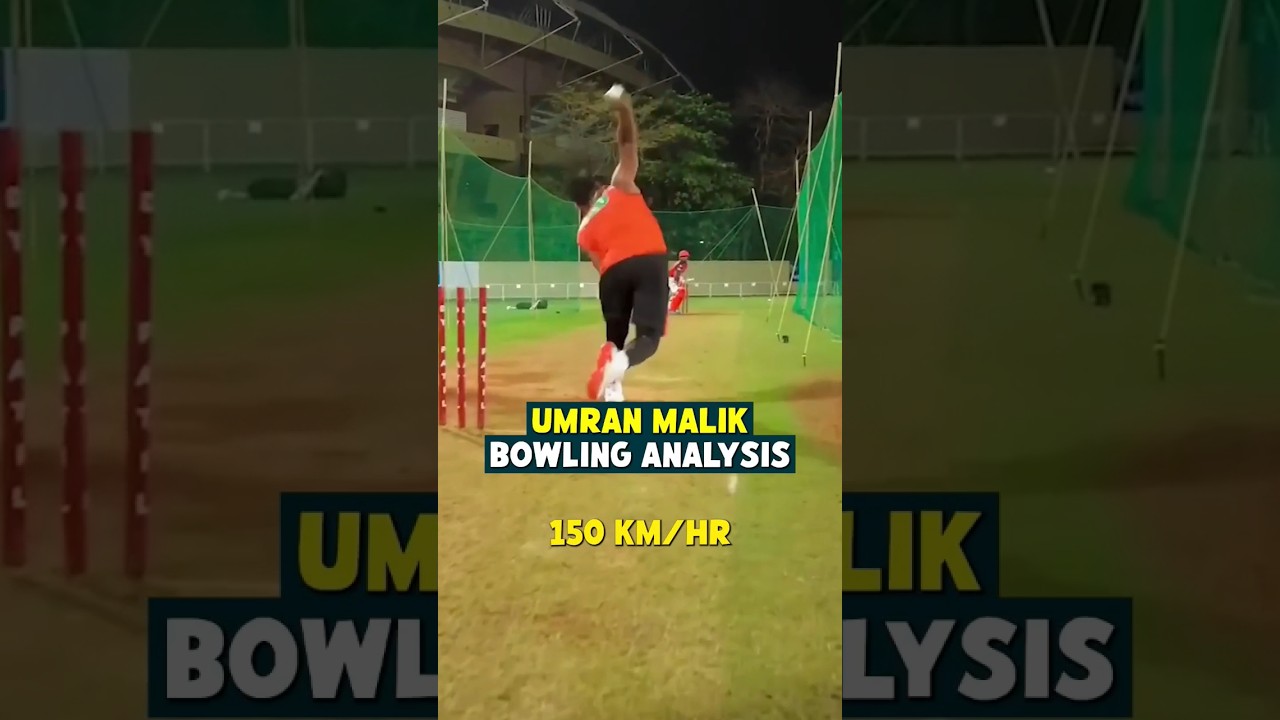 Umran Malik bowling Action Analysis❗️Secret behind his pace❓