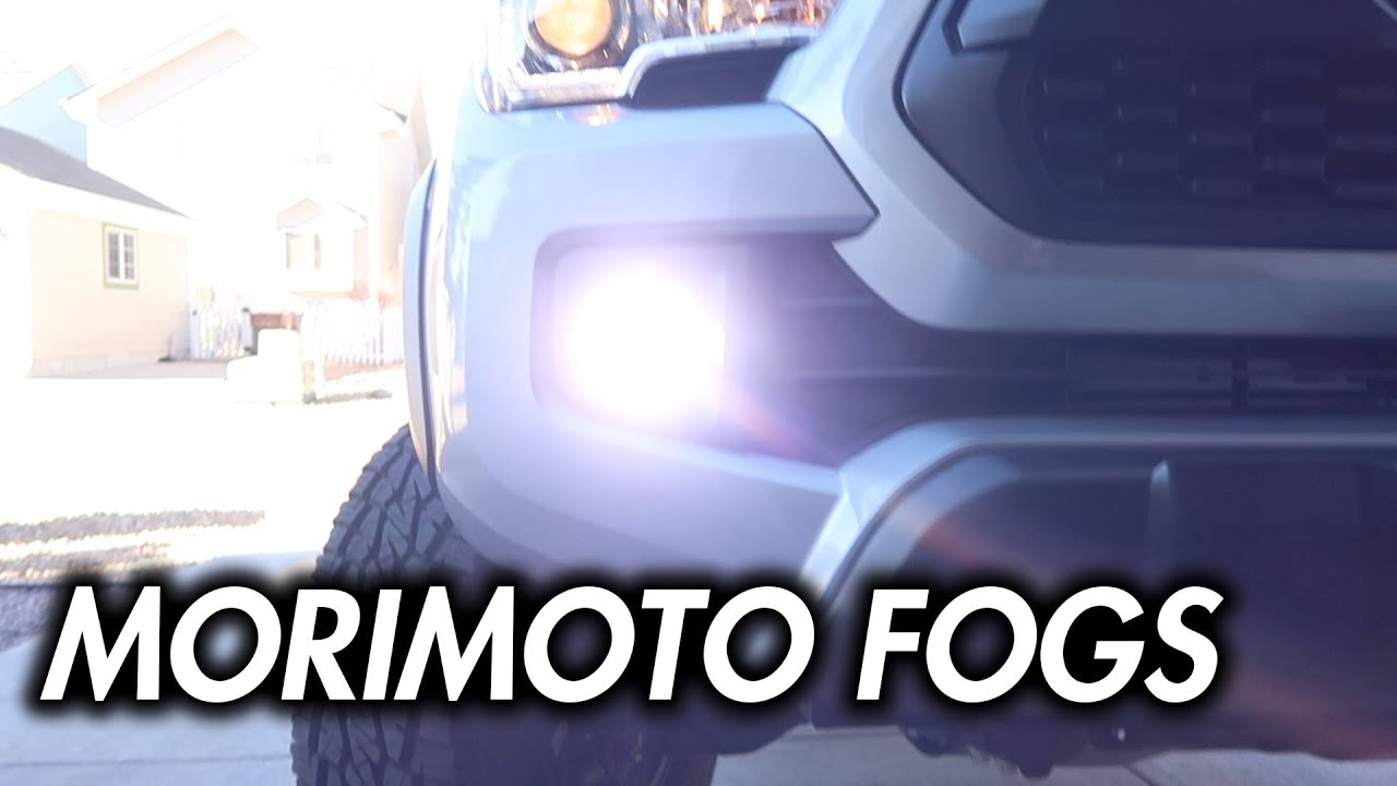 Установка противотуманных фар Morimoto на Tacoma 2016-2019