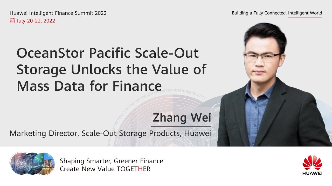 #HuaweiHiFS-OceanStor Pacific Scale-Out Storage Unlocks the Value of Mass Data for Finance