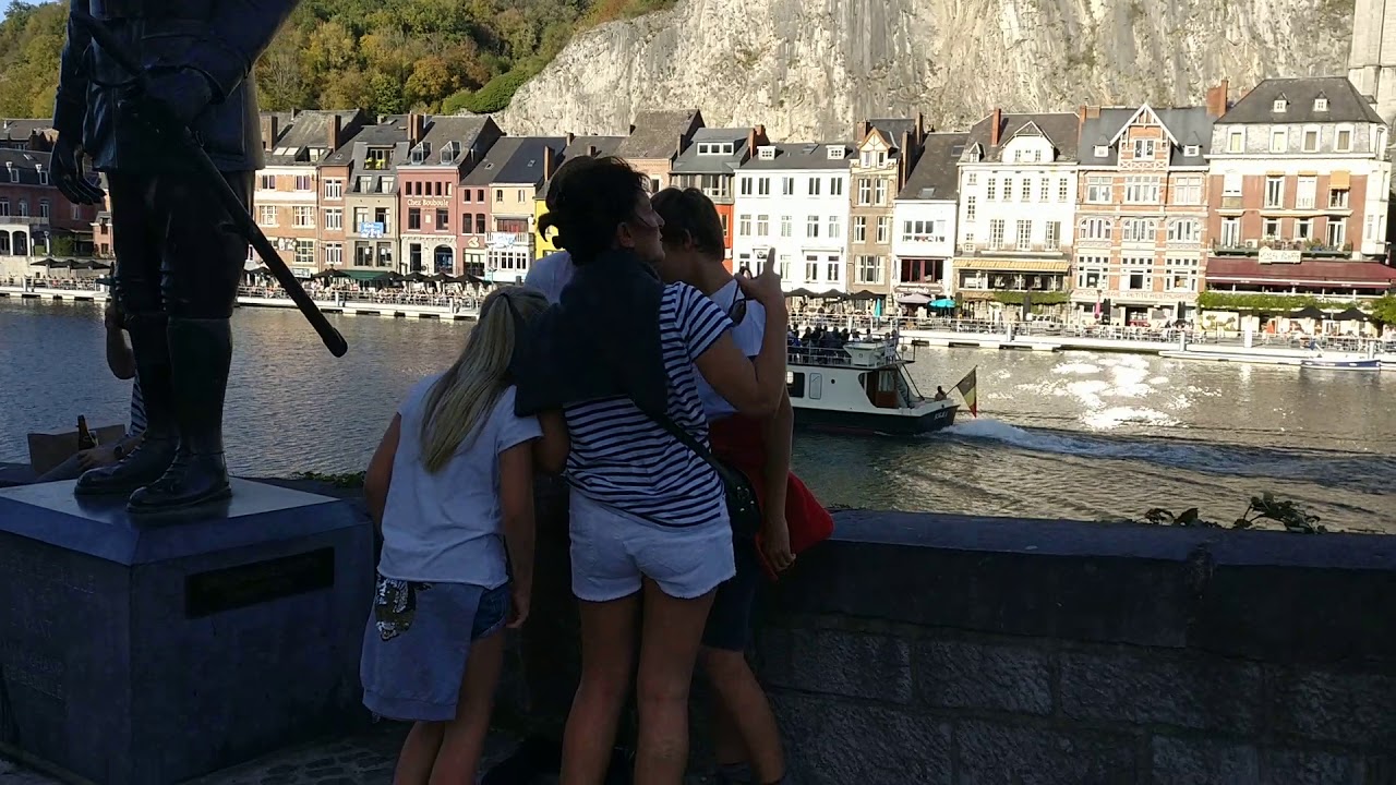 Saxophone Bridge, Dinant. Belgium.