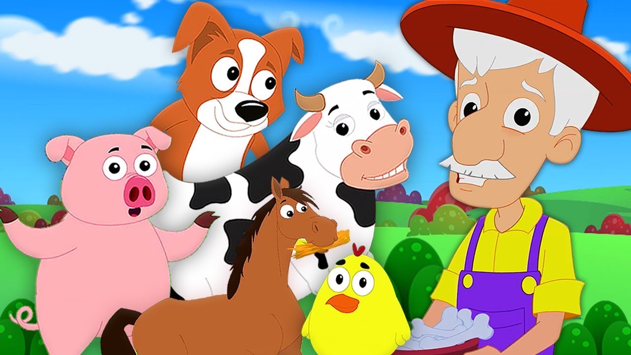 El Tío McDonald tenia una granja | Canciones Infantiles | canção da fazenda | Old Macdonalds