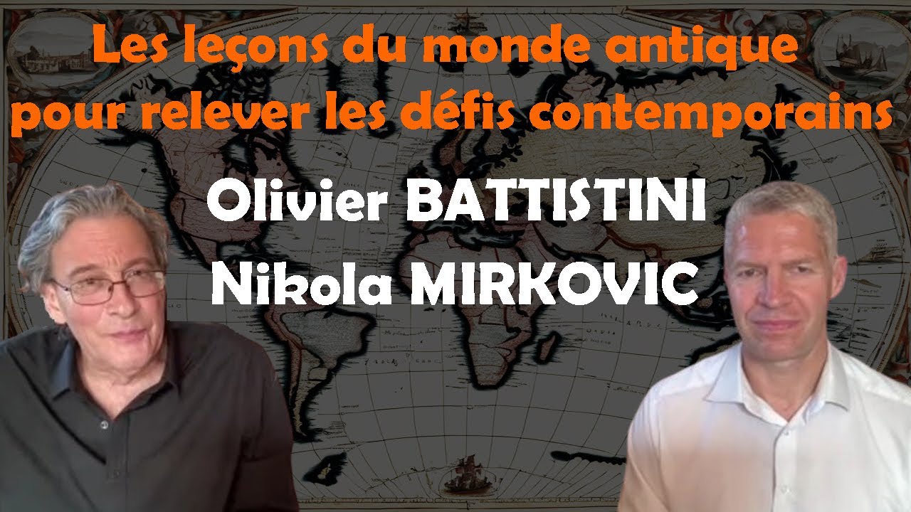 O. Battistini et N. Mirkovic : Les le&ccedil;ons du monde antique pour relever les d&eacute;fis contemporains