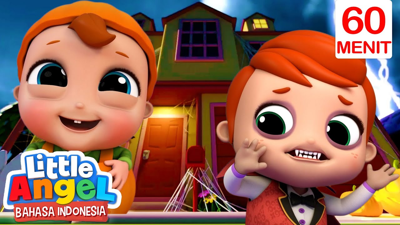 Baby John lagu halloween trick or treat | Little Angel Indonesia | Kartun dan Lagu Anak Favorit