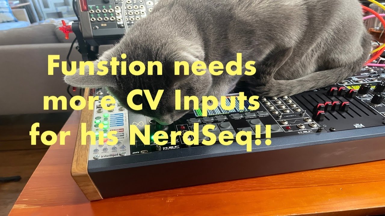 Adding more CV Inputs to NerdSeq using Expert Sleepers CVM-8 (and overcoming crazy config issues)
