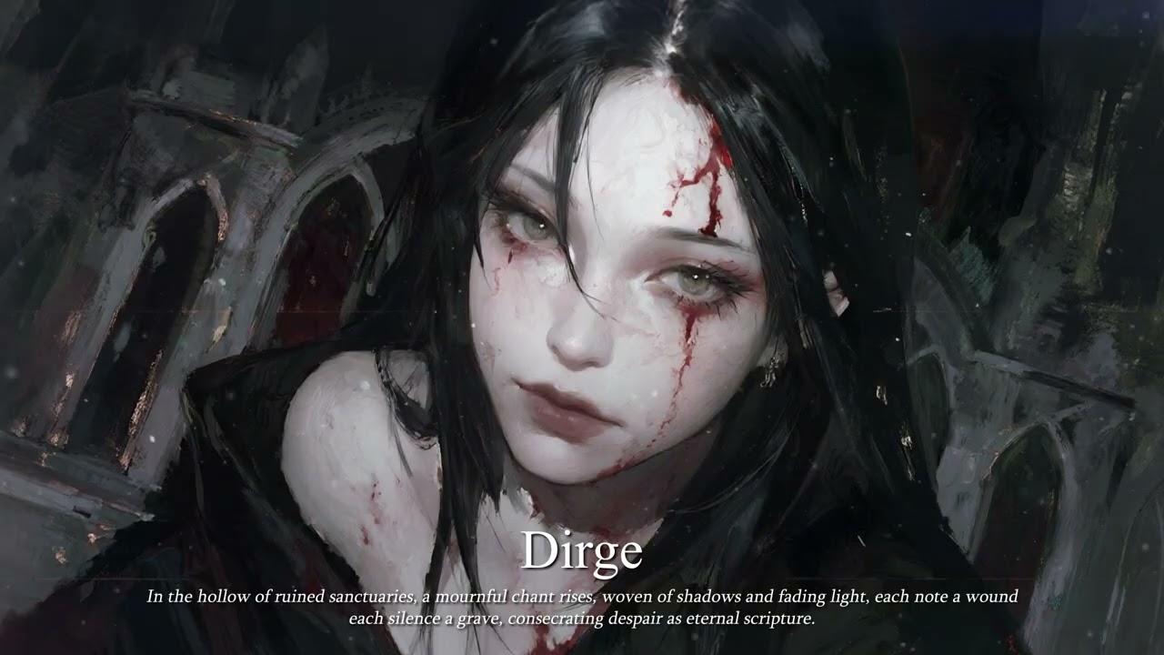 Powerful Female Vocal Dark Fantasy -  Dark Ambient Music | Dirge