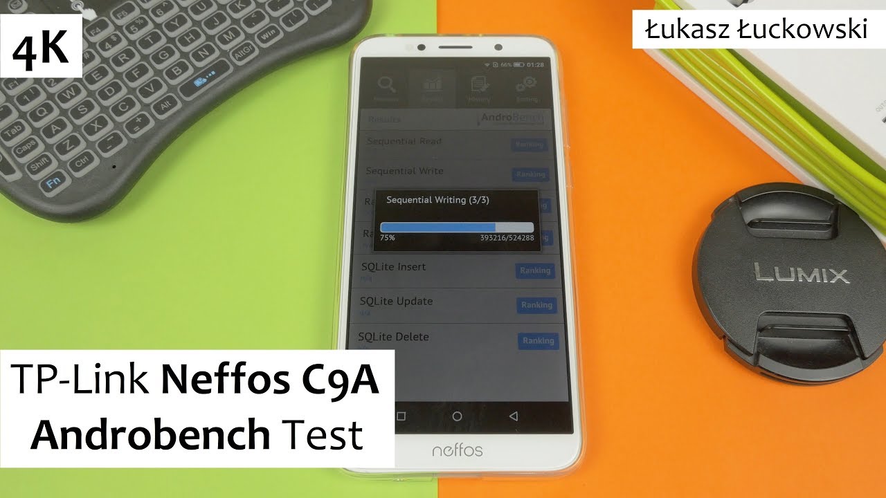 TP-Link Neffos C9A Androbench | Wynik