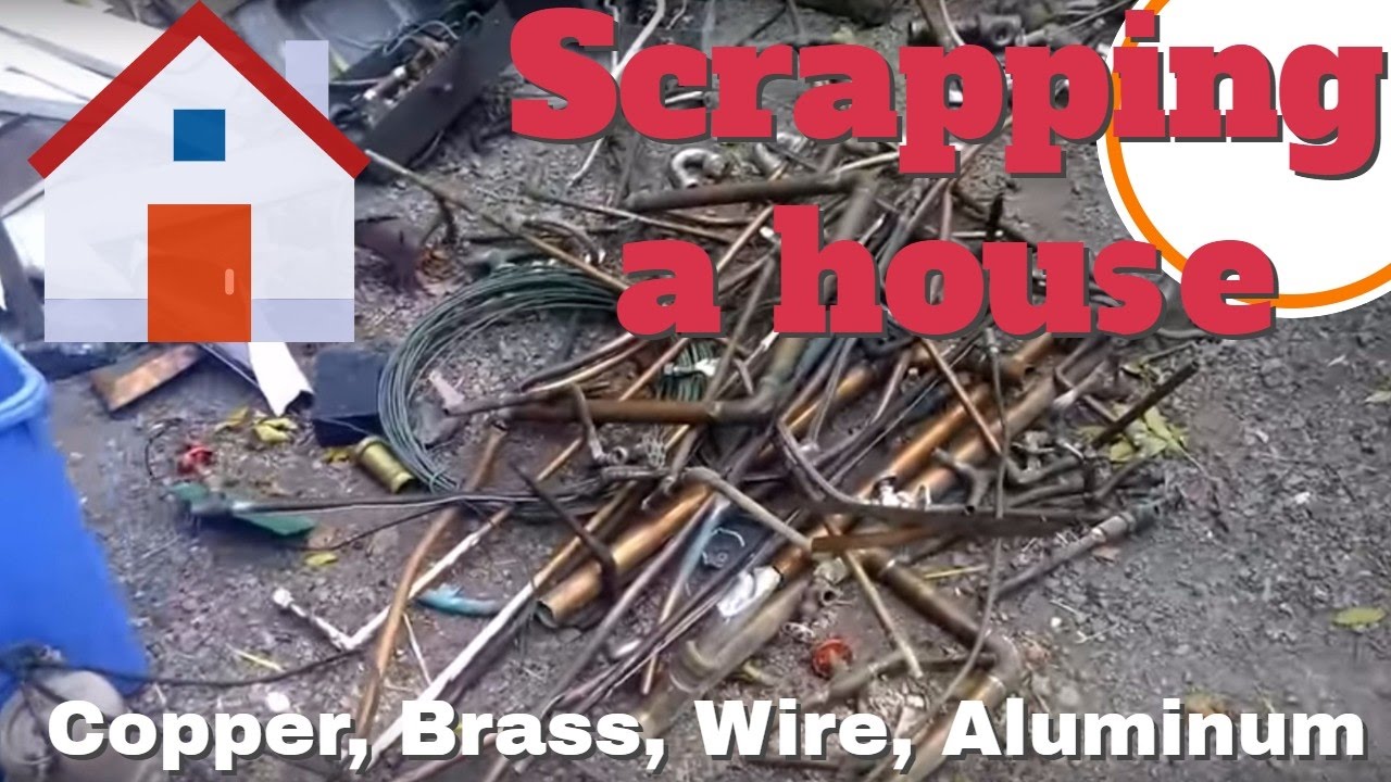 Full Time Recycling. We Scrapped a House! Self Employed and Loving it!