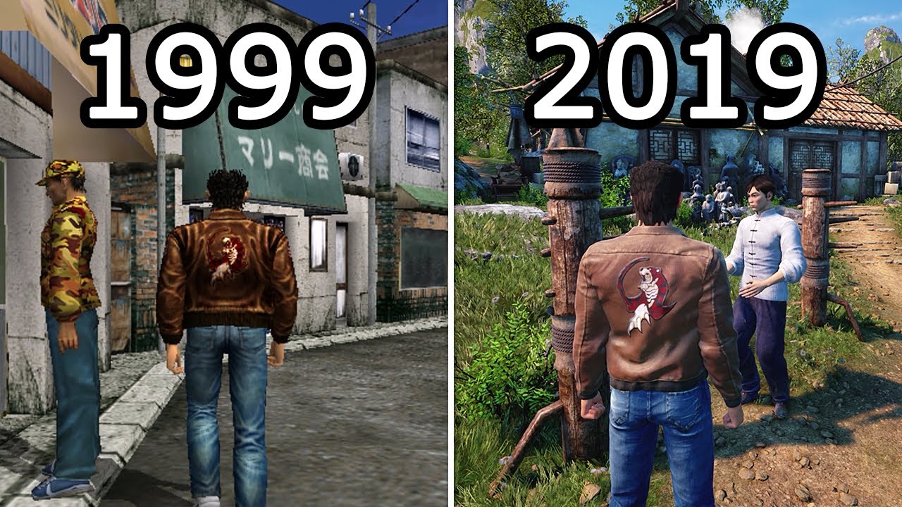Evolution of Shenmue (1999-2019)