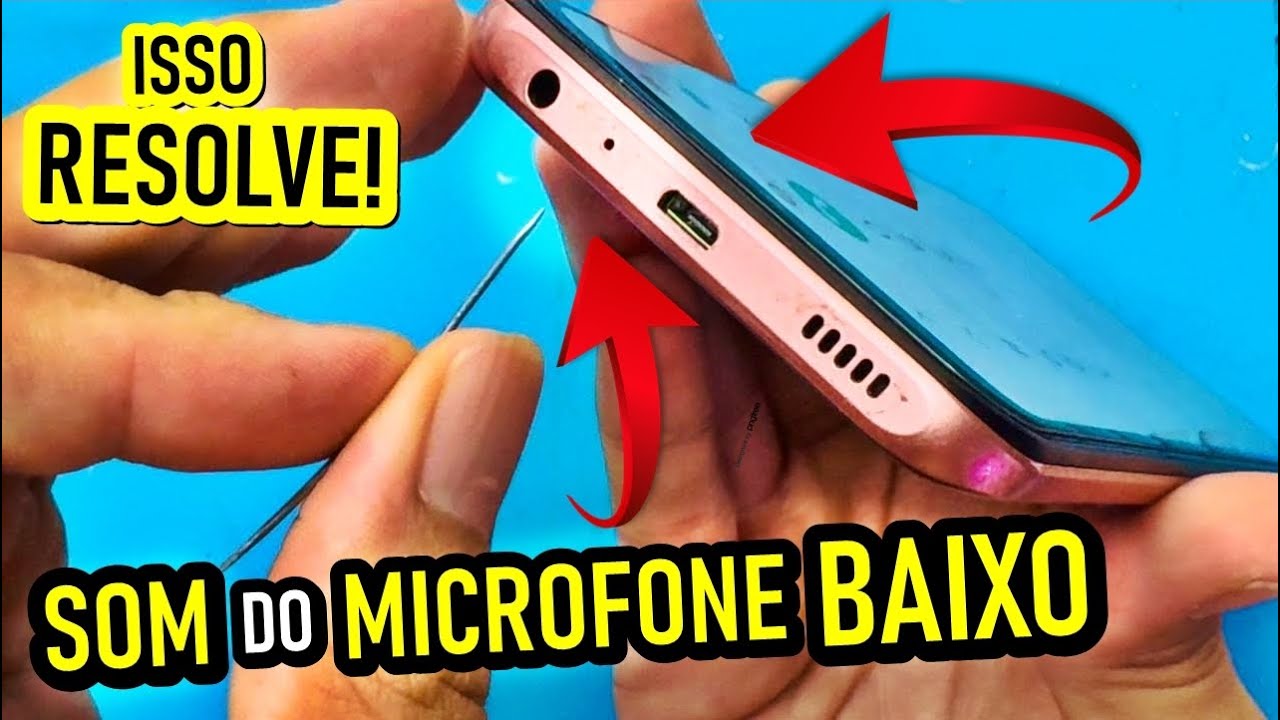 MICROFONE DO CELULAR MUITO BAIXO? Solução Muito Simples! (SAMSUNG, MOTOROLA, XIAOMI, LG, IPHONE)