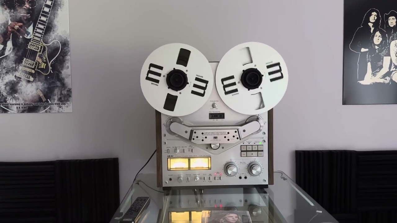 Akai GX-635D Full Demo | Restored Reel-to-Reel in Action – Record & Playback