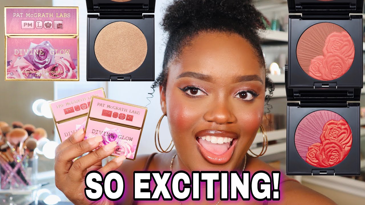 TESTING THE NEW PAT MCGRATH BLUSH DUO & SINGLE HIGHLIGHTER!