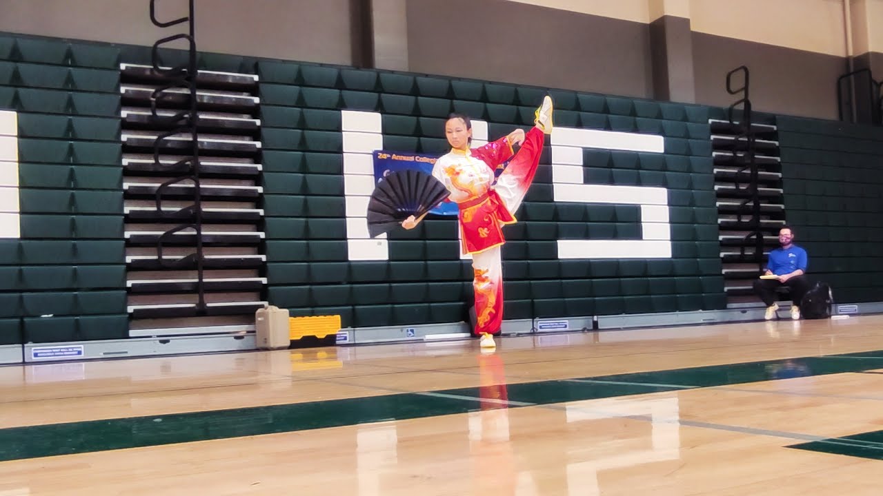 [2023] Lilian Wang - Fan - 1st - 7.65 - Int. Internal Open Weapon | 24th Wushu Collegiates