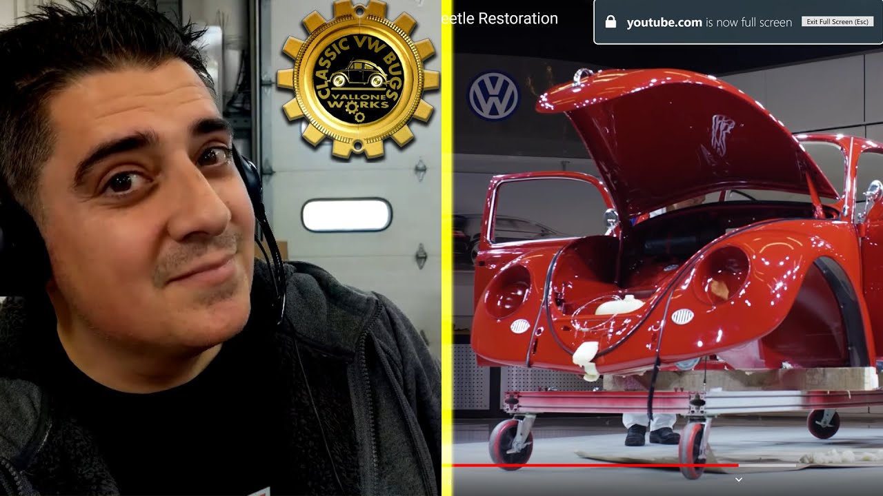 Классические VW BuGs — Валлоне реагирует на знаменитую реставрацию VW Beetle 1967 года