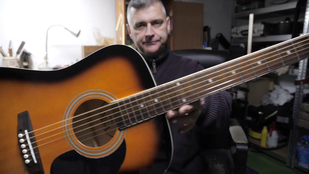 Gitara akustyczna MSA CW 160 // konkretny serwis