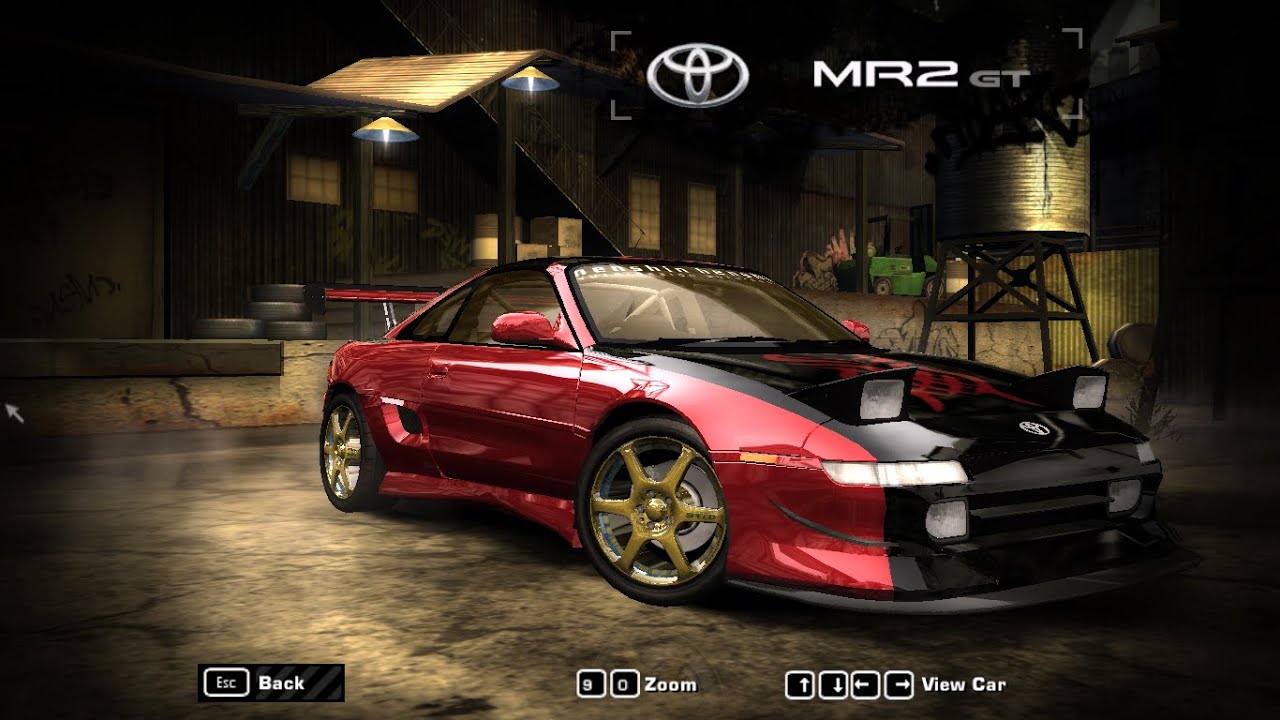 NFS Most Wanted | 1996 Toyota MR2 GT (SW20) Mod Gameplay