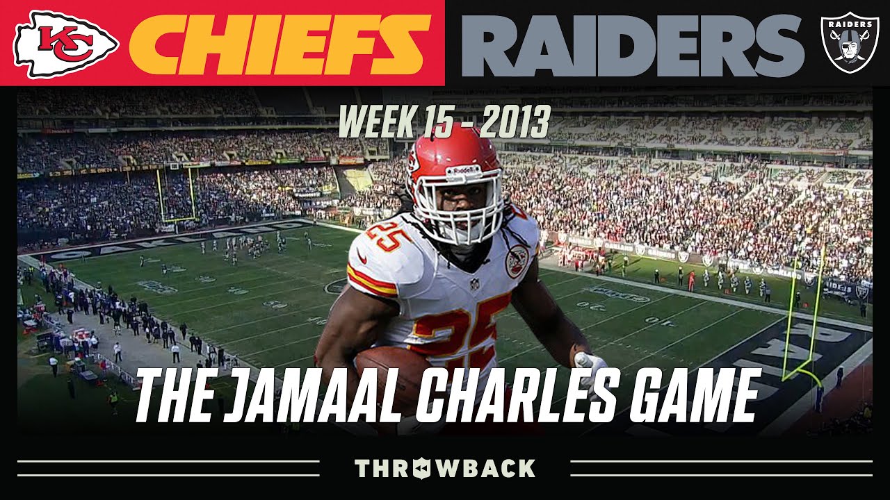 The Day Jamaal Charles BROKE Fantasy Football! (Chiefs vs. Raiders 2013, Week 15)
