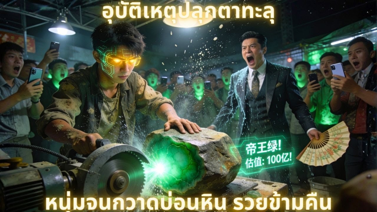 👁️ อุบัติเหตุปลุกตาทะลุ หนุ่มจนกวาดบ่อนหิน รวยข้ามคืน | #สปอยซีรีส์ #ระบบ
