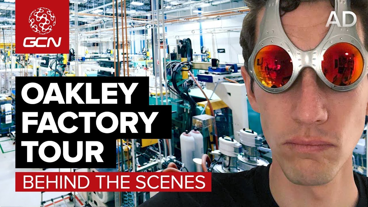 Oakley Factory Tour | How Are Cycling Sunglasses Made?