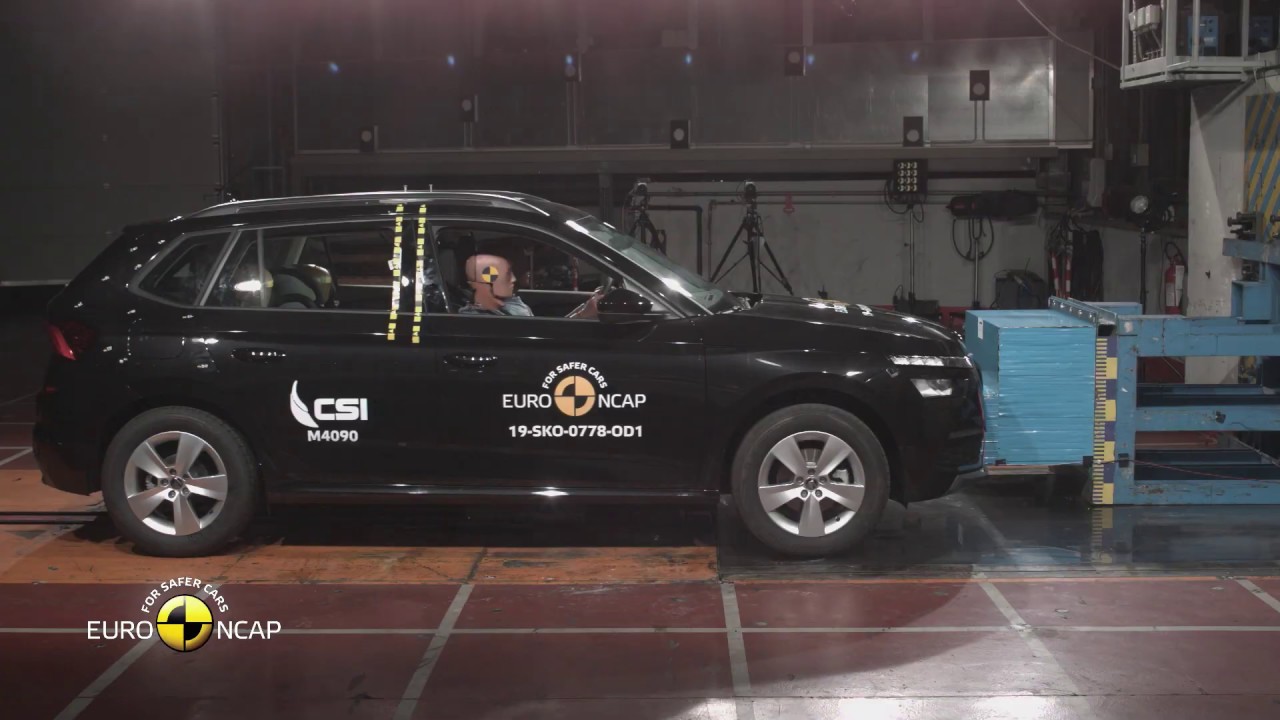 Euro NCAP Crash & Safety Tests of Škoda Kamiq 2019