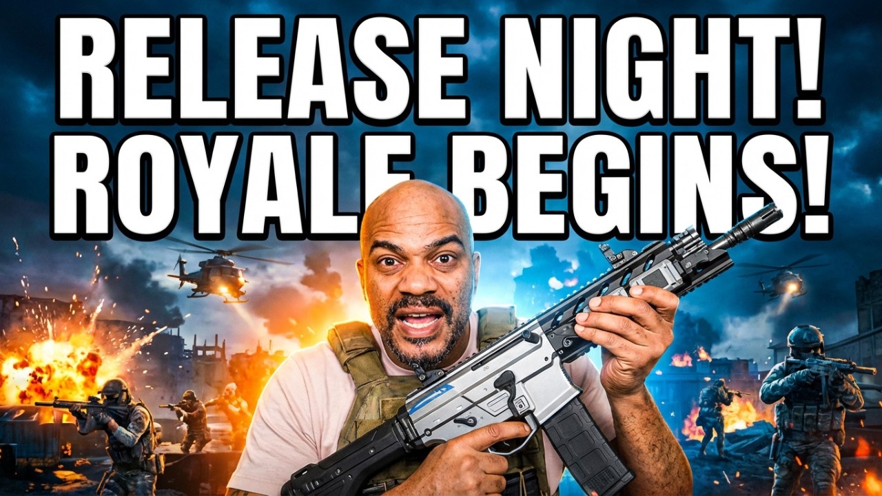I JUMPED INTO BLACK OPS ROYALE RELEASE NIGHT!