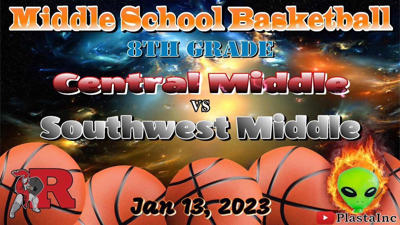 Reading central middle vs  Southwest middle - Jan. 13, 2023 - 8th grade