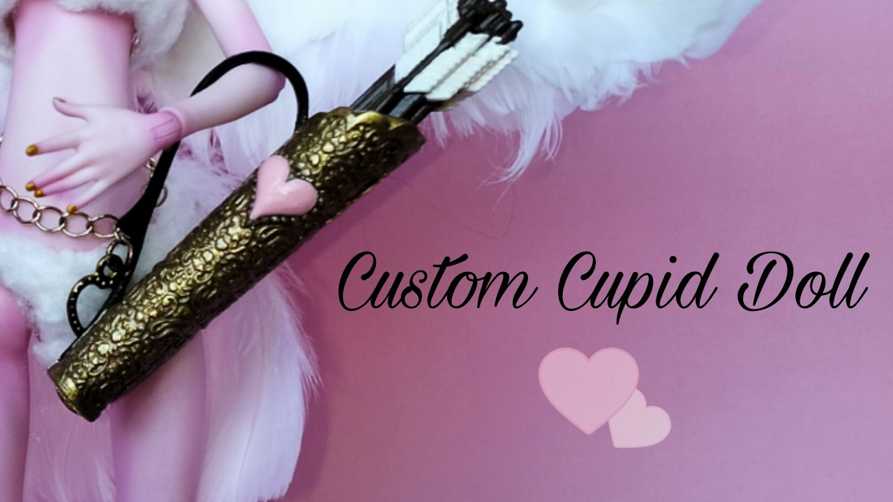 OOAK Cupid Doll - Monster High custom