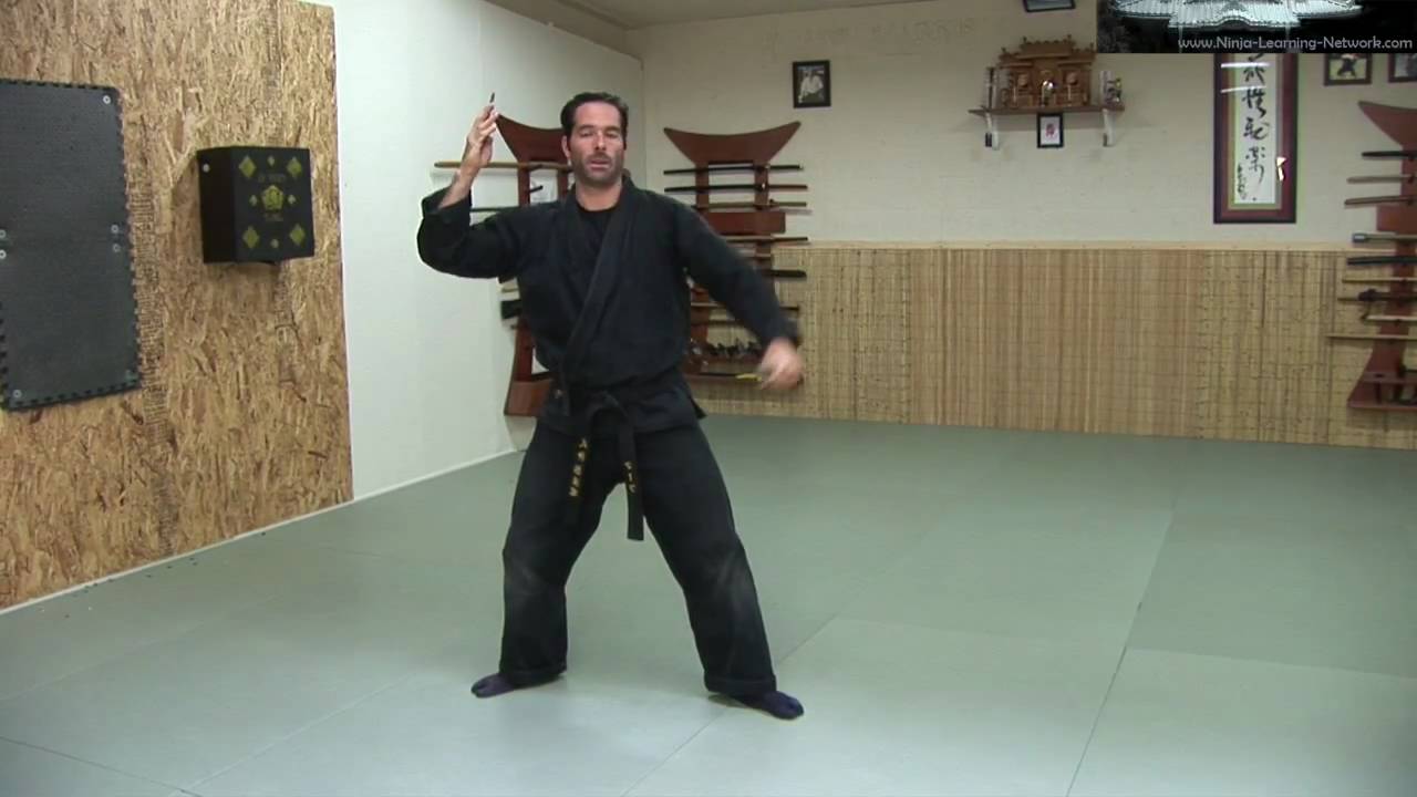 Bo Shuriken - Throwing Darts / Spikes - Ninja Training Free Video Blog - Ninja weapons