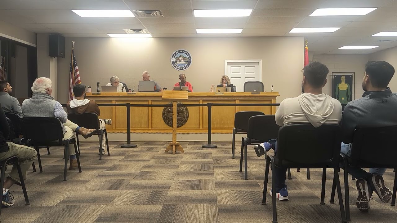 1/8/2026 spring city beer board and commission meeting 