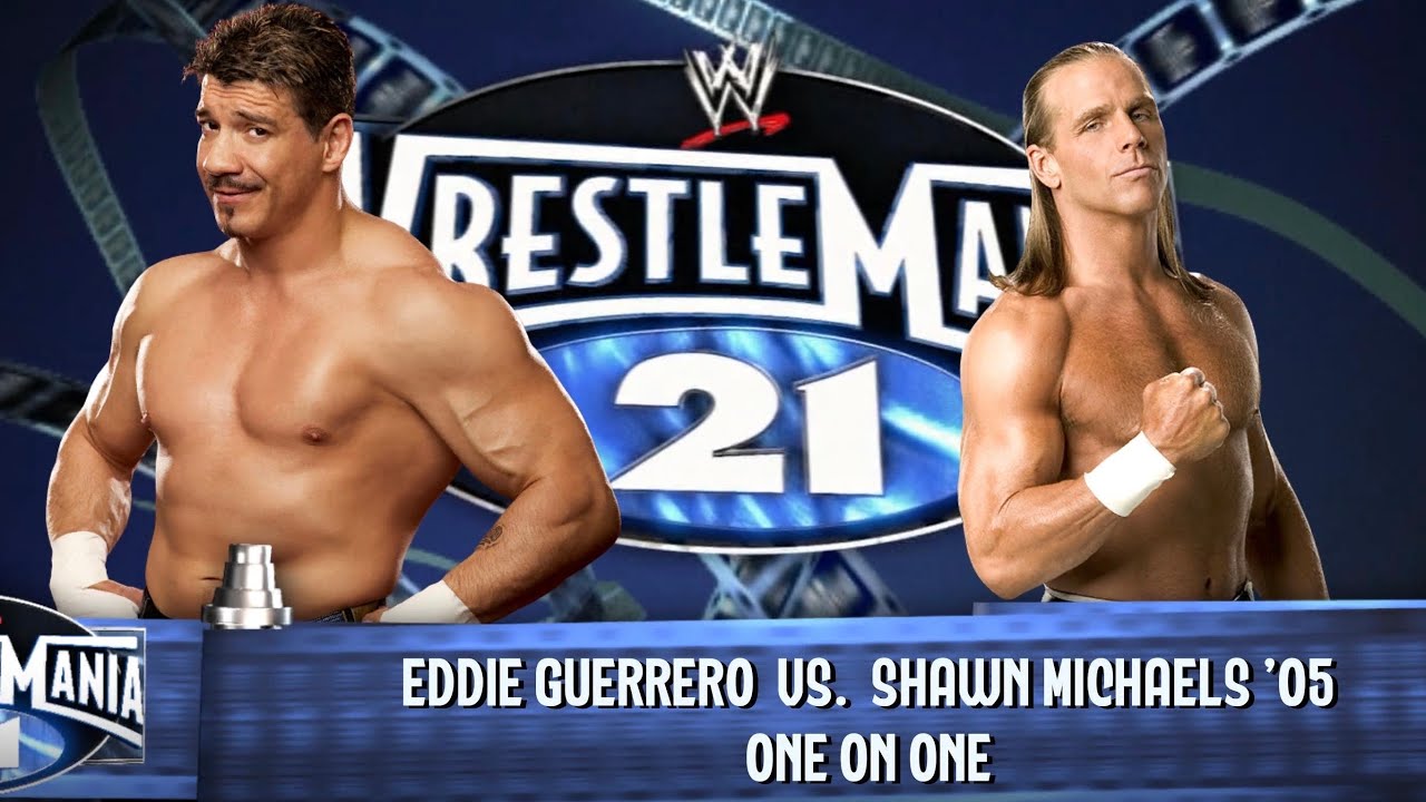 Eddie Guerrero vs Shawn Michaels (WrestleMania 21)- FULL MATCH WWE 2K24