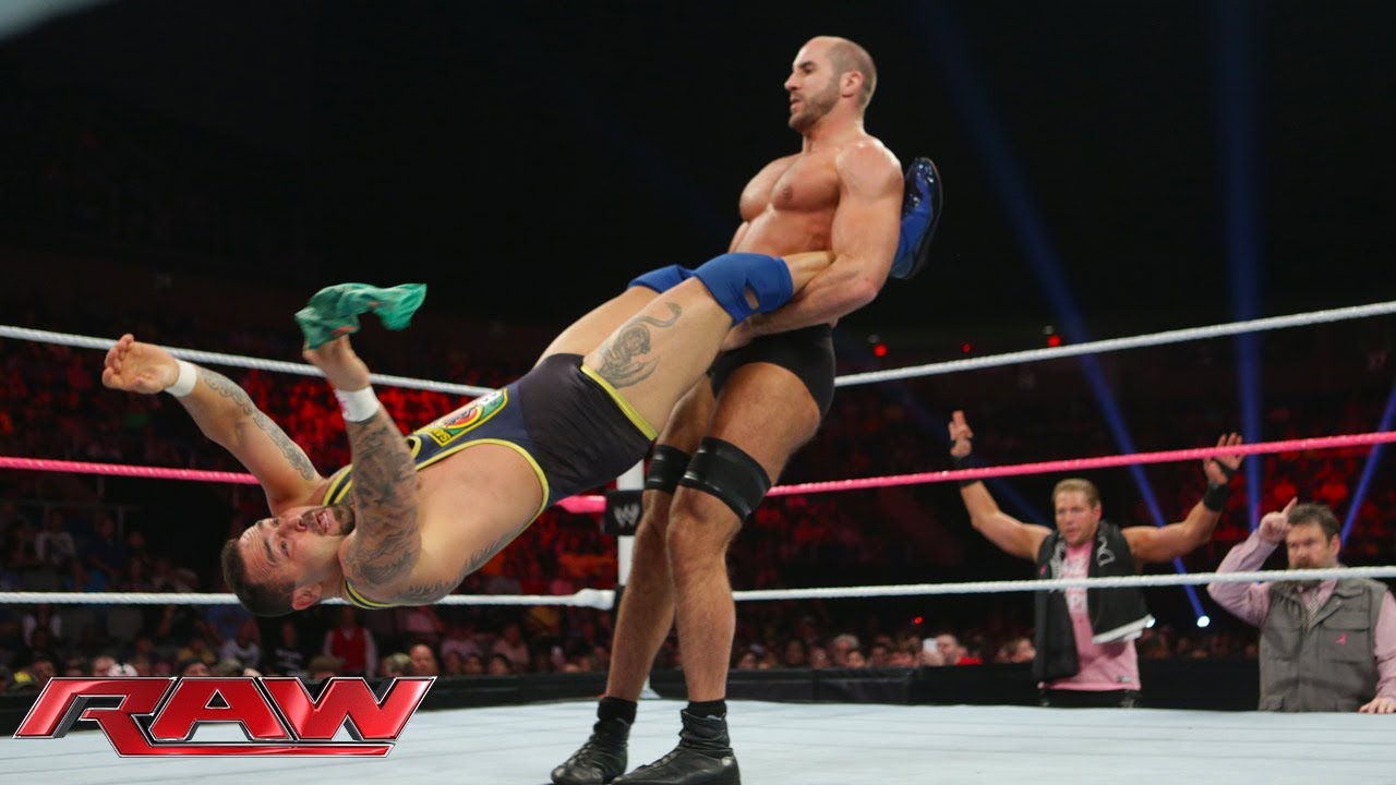 Сантино Марелла против Антонио Чезаро: Raw, 30 сентября 2013 г.