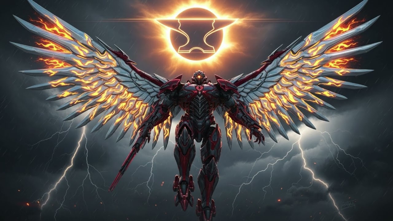 Anvil Skies Full Album Video #rock #metal #synthwave #atmos #remix #80s #riffusion #veo #imagefx